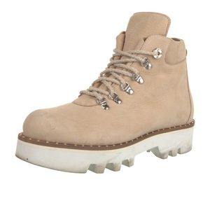 Montelliana Suede Combat Boots